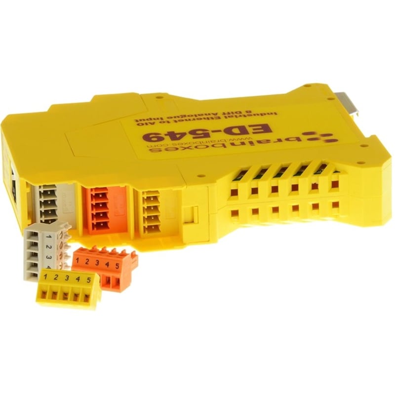 Brainboxes - Ethernet to 8 Analogue Inputs + RS485 Gateway - Thumbnail 2