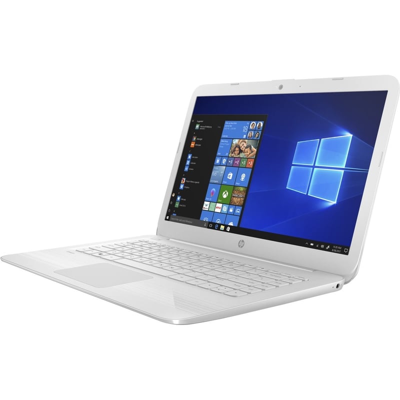 HP Stream 14-cb100 14-cb183nr 14" Notebook - HD - Intel Celeron N4000 - 4 GB - 32 GB Flash Memory - Snow White - Thumbnail 3