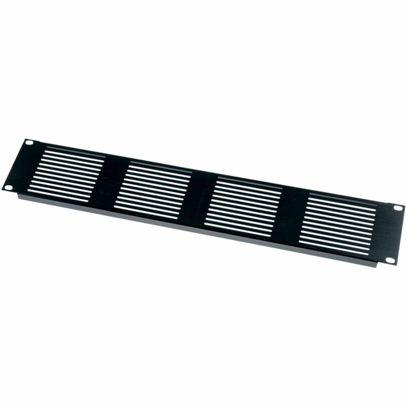 Middle Atlantic 2RU Vented Rack Panel - Slotted with 20% Open Area