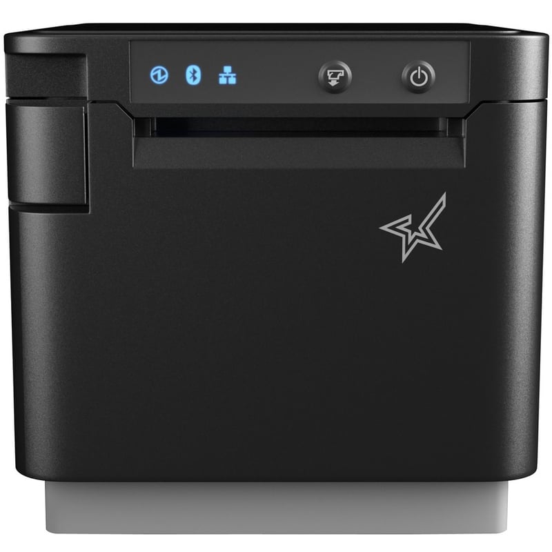 Star Micronics mC-Print3 MCP31L NH BK US Desktop Direct Thermal Printer - Monochrome - Receipt Print - Ethernet - USB - USB Host - With Cutter - Black - 3.15" Print Width - 9.84 in/s Mono - 203 dpi - 3.15" Width - 3.15" Label Width - Star Mode Emulation -
