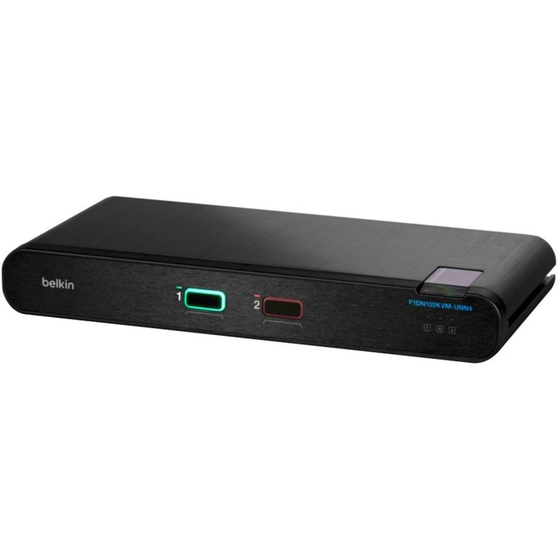 Belkin Universal 2nd Gen Secure KVM Switch, 2-Port Single Head No CAC - Thumbnail 3