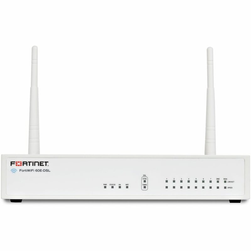 Fortinet FortiWifi FWF-60E-DSL Network Security/Firewall Appliance - Thumbnail 2