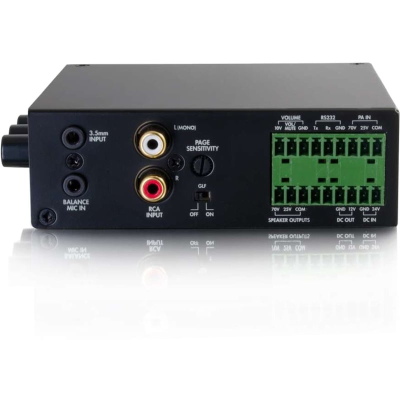 C2G 50 Watt Audio Amplifier - 25/70V - Plenum Rated - Thumbnail 3