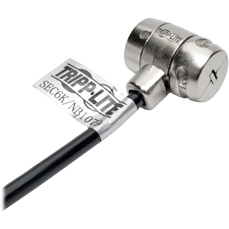 Tripp Lite by Eaton Security Lock for Laptops and Peripherals Keyed 6 ft. (1.83 m) Cable - Thumbnail 3