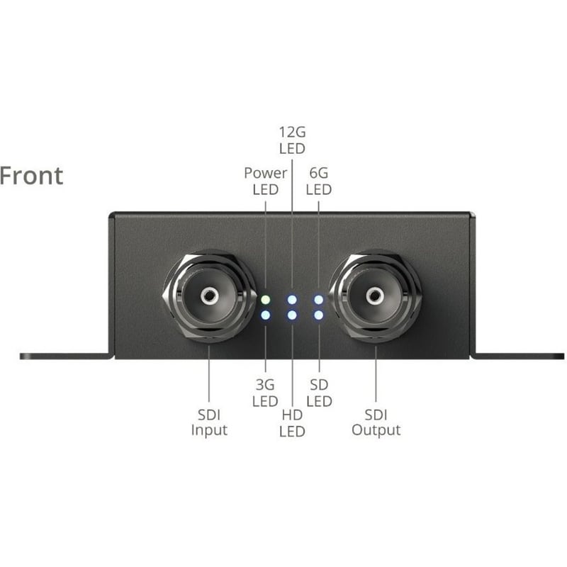 SIIG 1x2 12G SDI Distribution Amplifier - 70M - Thumbnail 5