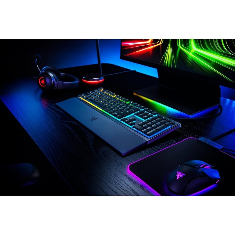 Razer Ornata V3 - US Low-profile Mecha-membrane RGB Keyboard - Thumbnail 4