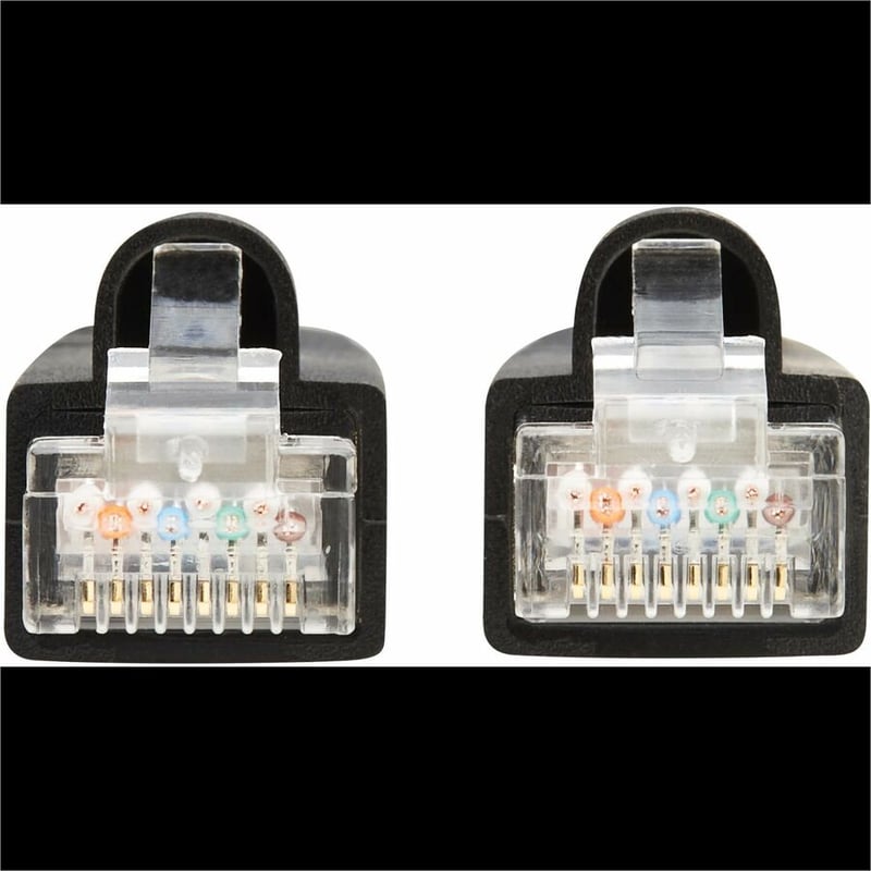 Eaton Tripp Lite Series Cat8 40G Snagless SSTP Ethernet Cable (RJ45 M/M), PoE, Black, 2 ft. (0.6 m) - Thumbnail 4