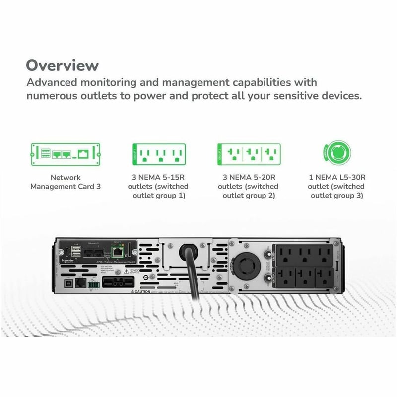 APC by Schneider Electric Smart-UPS X SMX3000RMLV2UNC 3000 VA Rack-mountable UPS