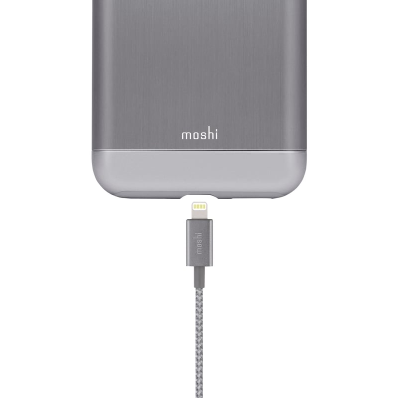 Moshi Integra USB Cable w Lightning Connector-Black - Thumbnail 3