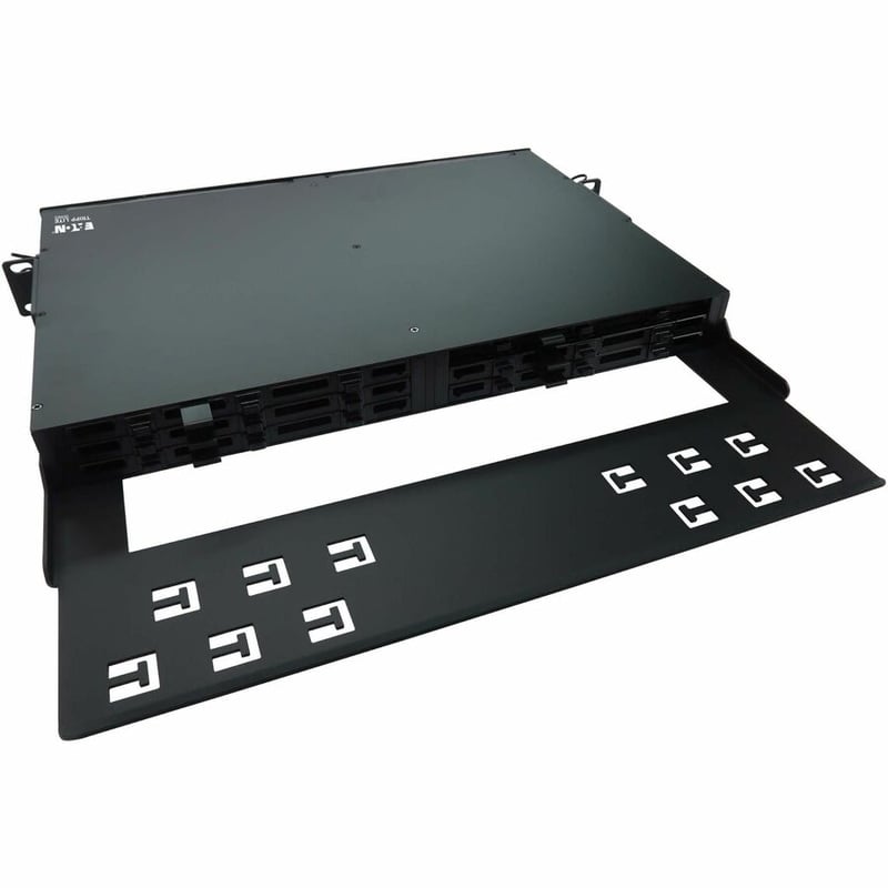 HIGH-DENSITY PANEL FIBER SPLICE ENCLOSURE 6 SPLICING CASSETTES 1U - Thumbnail 5