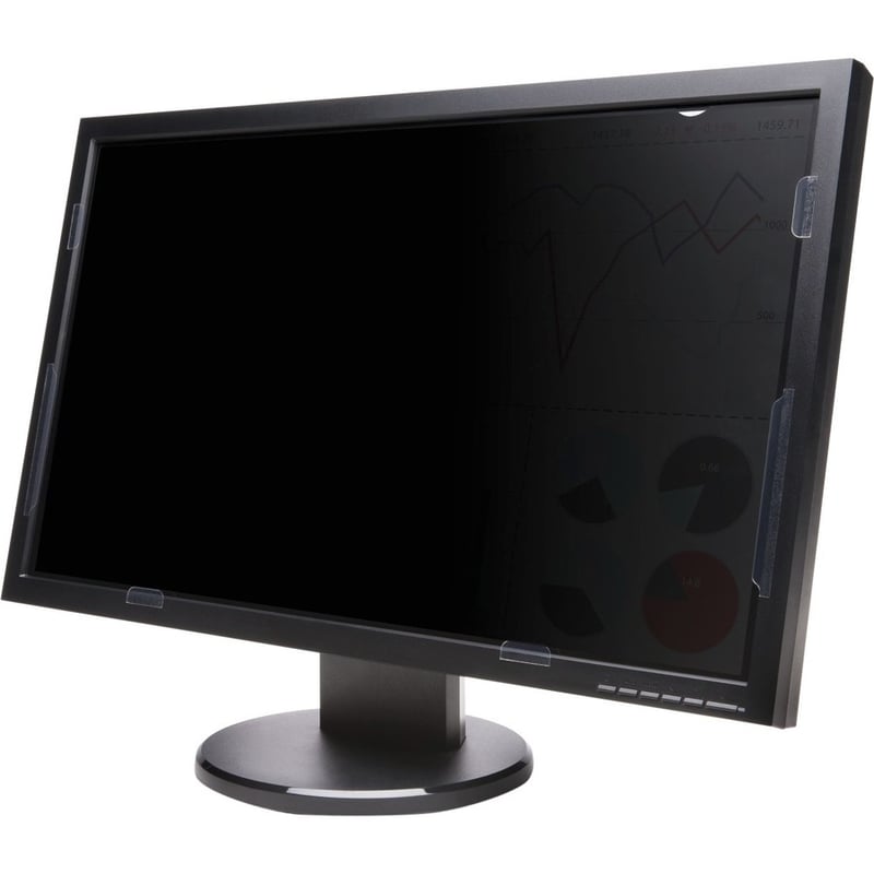 Kensington FP240W Privacy Screen for 24" Widescreen Monitors (16:10) Matte, Glossy, Tinted Clear - Thumbnail 4