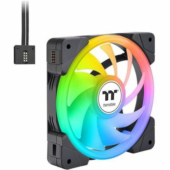 Thermaltake SWAFAN EX12 ARGB Sync PC Cooling Fan TT Premium Edition (3-Fan Pack) - 3 Pack - Thumbnail 5