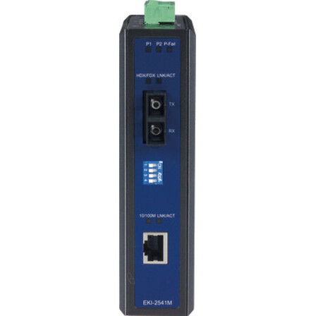 B+B SmartWorx 10/100T (X) to Multi-Mode SC Type  Fiber Optic Industrial Media Converter - Thumbnail 3