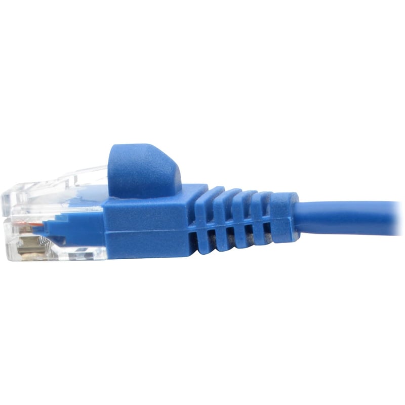 Eaton Tripp Lite Series Cat6a 10G Snagless Molded Slim UTP Ethernet Cable (RJ45 M/M), Blue, 2 ft. (0.61 m) - Thumbnail 4