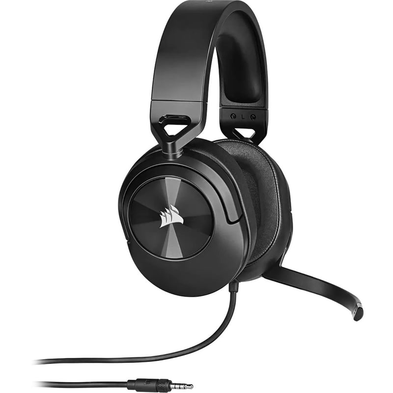 Corsair HS55 STEREO Wired Gaming Headset - Carbon - Thumbnail 1