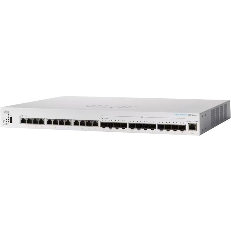 CBS350 MANAGED 8-PORT GE, POE, EXT PS, 2X1G COMBO - Thumbnail 4