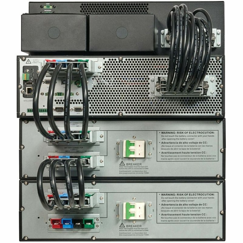 93PX 15000VA 15000W 208V 3-PHAS E BYPASS GATEWAY CARD EXT RUN 12U - Thumbnail 5