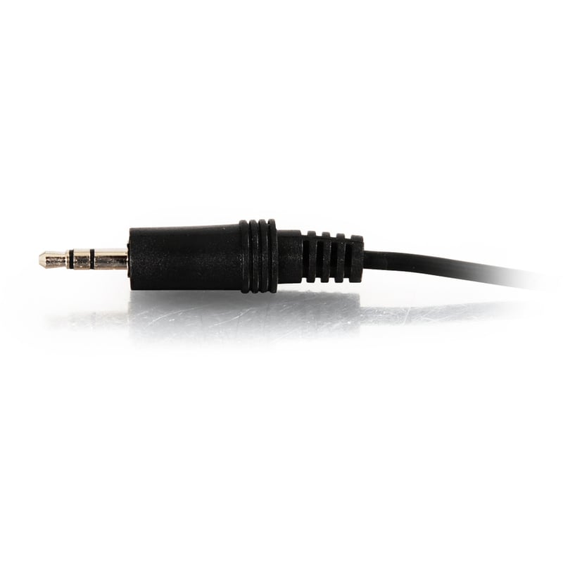 C2G 3ft 3.5mm Stereo Audio Cable - AUX Cable - M/M - Thumbnail 2