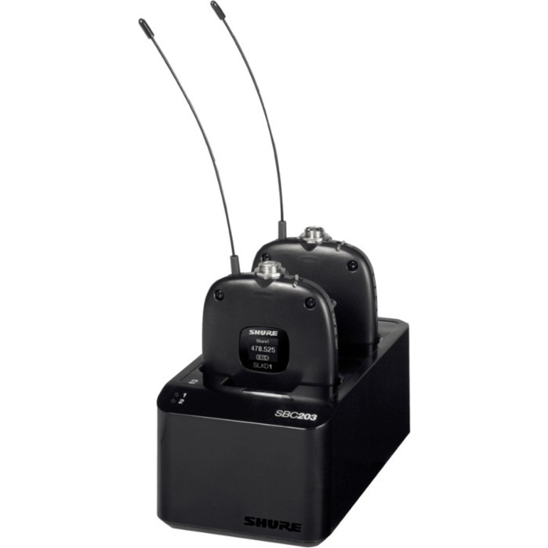 Shure SBC203 Dual Docking Recharging Station for SB903 Lithium-Ion Battery - Thumbnail 2
