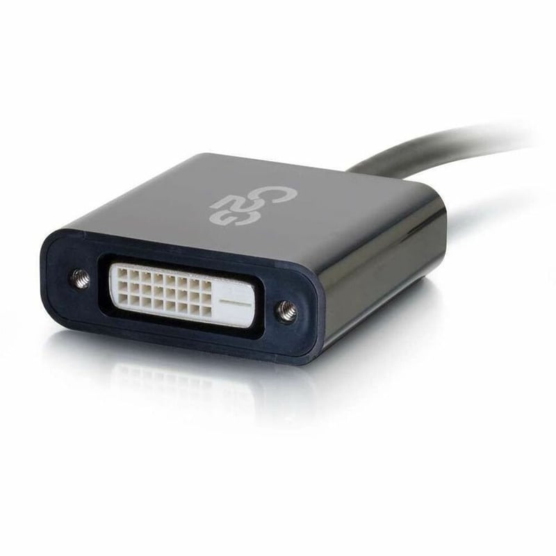 C2G DisplayPort to DVI-D Adapter - DP to DVI D Adapter - Black - M/F - Thumbnail 3