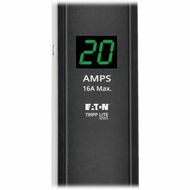Tripp Lite by Eaton PDU 2kW Single-Phase Local Metered PDU 100-127V Outlets (6 5-15/20R) L5-20P/5-20P adapter 0U Vertical 24-in. - Thumbnail 3