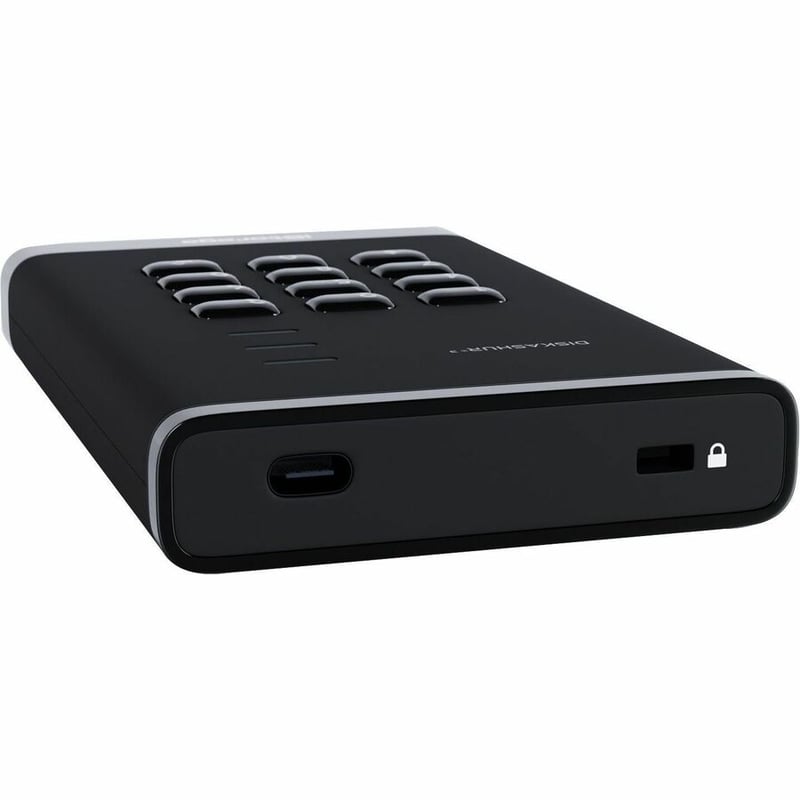 ISTORAGE DISKASHUR3 HDD-PIN-BLK 2TB HARDWARE ENCRYPTED HDD - Thumbnail 5