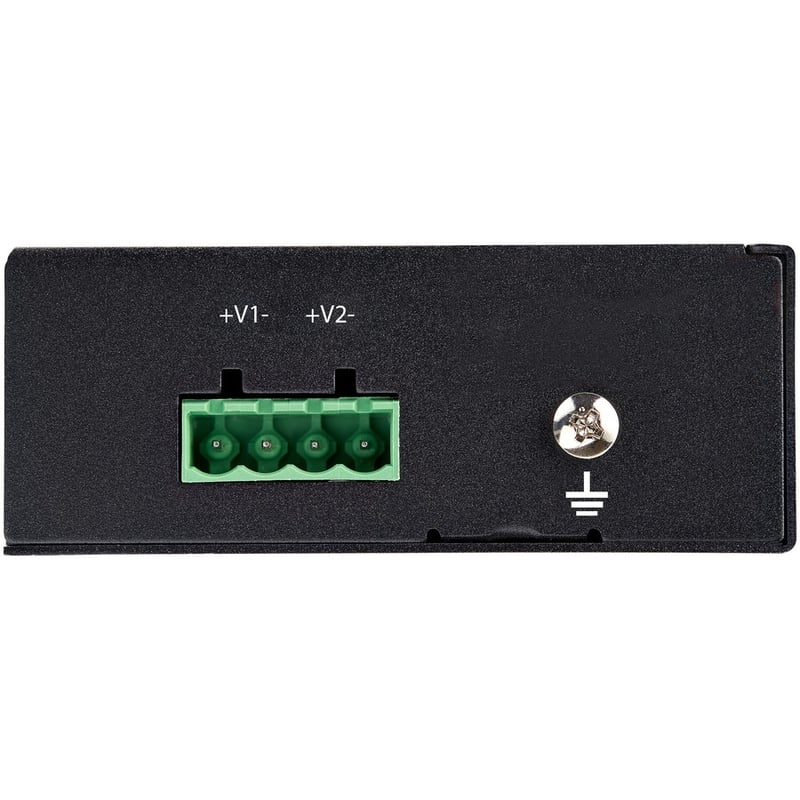 StarTech.com Industrial Gigabit Ethernet PoE Injector 30W 802.3at PoE+ Midspan 48V-56VDC Power Over Ethernet Injector Adapter -40C to +75C - Thumbnail 4