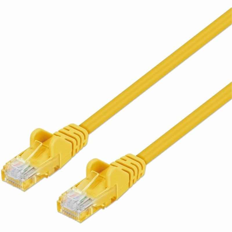 CAT6 U/UTP SLIM NETWORK PATCH CABLE, 1.5 FT., YELLOW