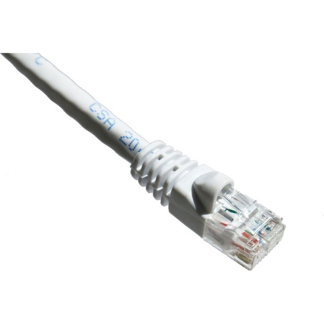 Axiom 12FT CAT5E 350mhz Patch Cable Molded Boot (White)