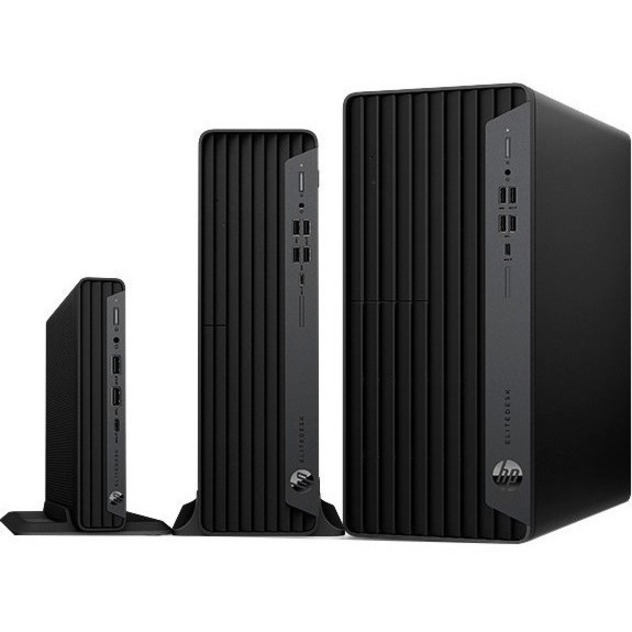HP EliteDesk 800 G6 Desktop Computer - Intel Core i5 10th Gen i5-10500T Hexa-core (6 Core) 2.30 GHz - 16 GB RAM DDR4 SDRAM - 512 GB M.2 PCI Express NVMe 3.0 SSD - Desktop Mini - Thumbnail 2