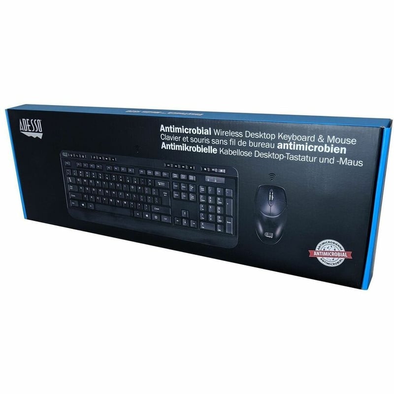 WIRELESS DESKTOP KEYBOARD/MOUSEANTIMICROBIAL TAA COM - Thumbnail 3