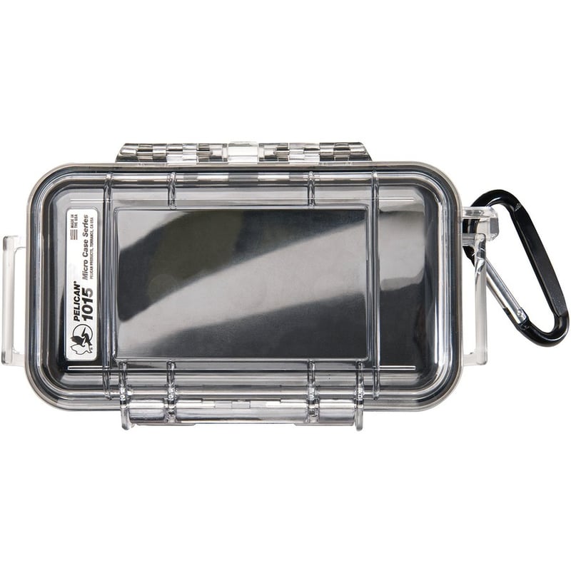 PELICAN 1015 MICRO CASE - BLACK / CLEAR - Thumbnail 2