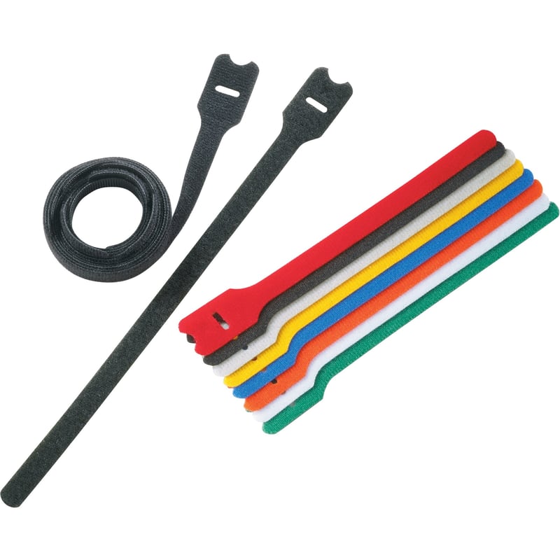 H L TIE LOOP STYLE 12IN .5IN W YLW PK10