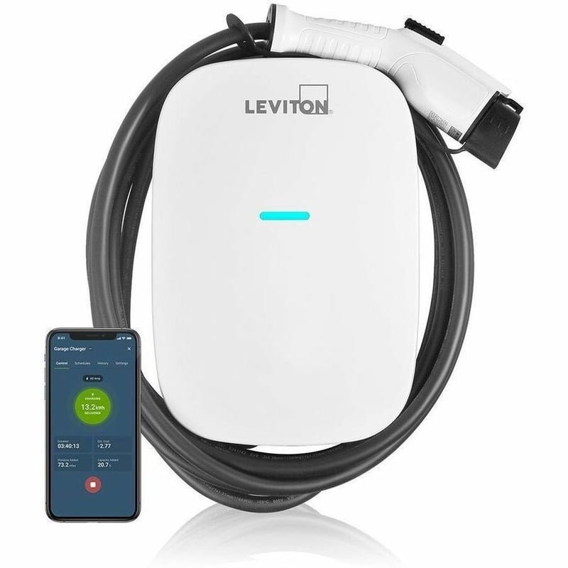80 AMP HARDWIRED EV CHARGER W/ WI-FI - Thumbnail 1