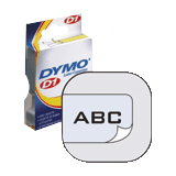 DYMO LABELMANAGER D1 TAPE 19MMX7M 3/4X23 BK/CLR GLOBAL