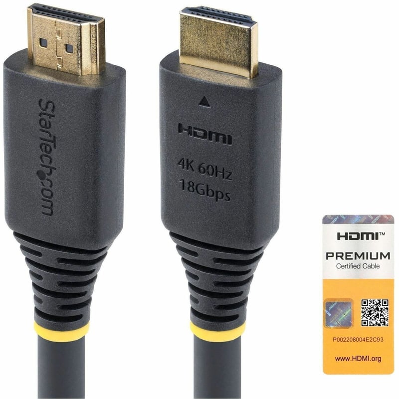 PREMIUM CERTIFIED HDMI CABLE 25FT HDMI CORD/4K 60HZ/HDR10/ARC - Thumbnail 1