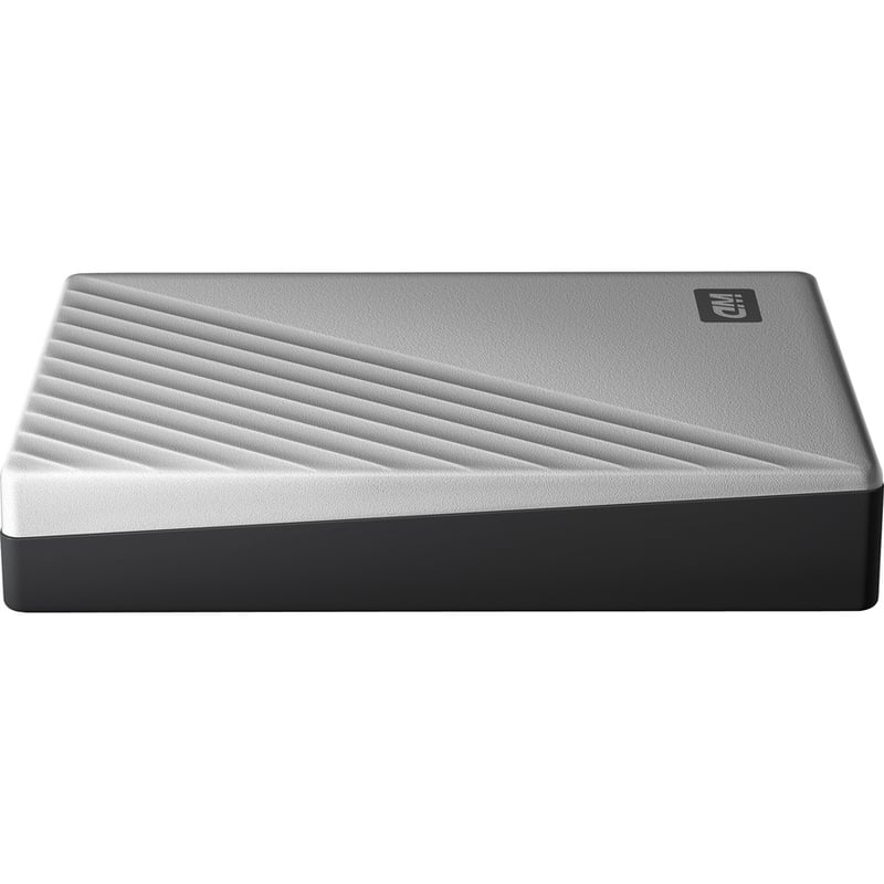 WD My Passport Ultra WDBPMV0040BSL 4 TB Portable Hard Drive - External - Silver - Thumbnail 2
