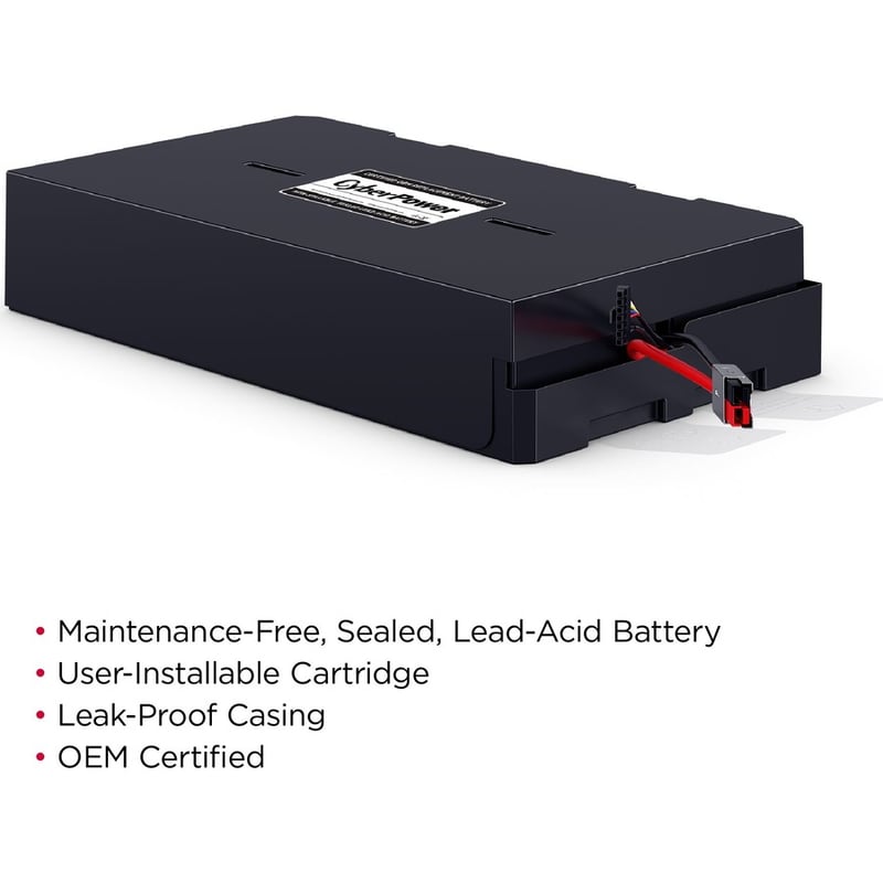 CyberPower RB1270X4H Battery Kit - Thumbnail 4