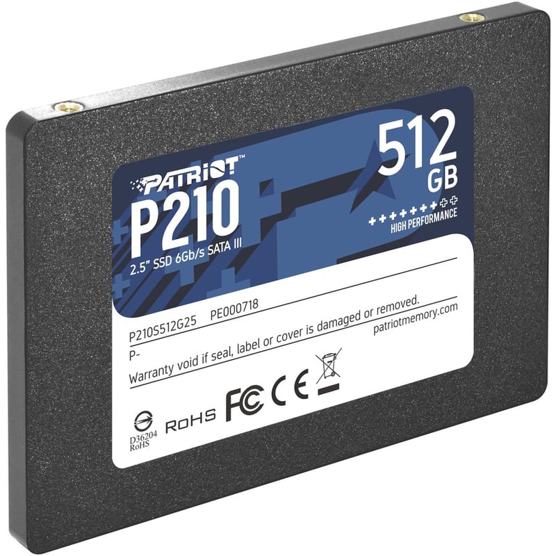 PATRIOT P210 512GB SATA3 2.5 SSD - Thumbnail 3