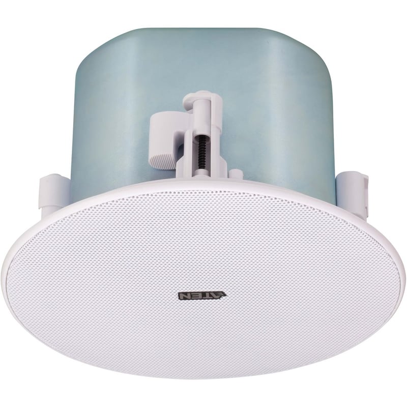 ATEN AS104 2-way Ceiling Mountable Speaker - 30 W RMS - White - Thumbnail 2