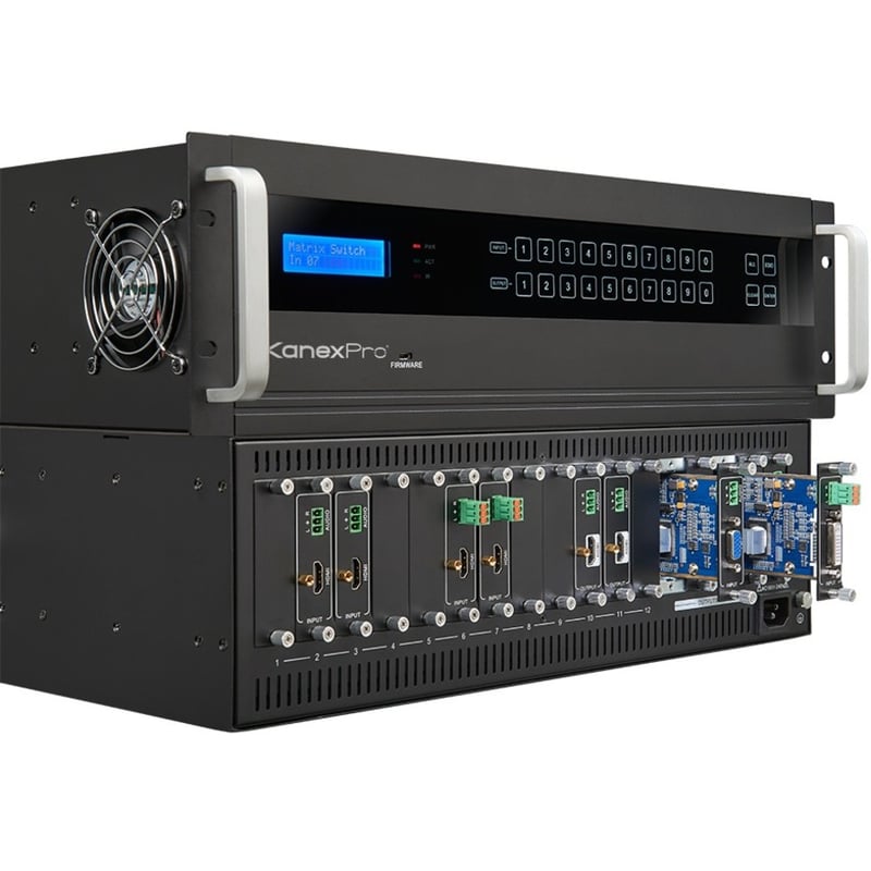 KanexPro 4K Flexible 16 Input / Output Seamless Matrix Switcher - Thumbnail 1