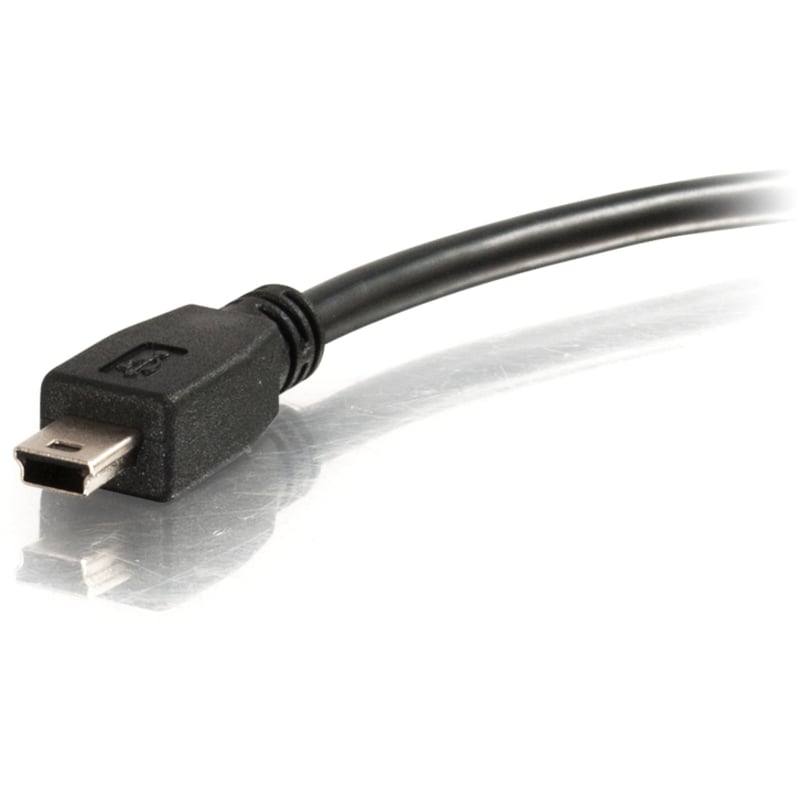C2G 2m USB Cable - USB 2.0 A to USB Mini B - M/M - Thumbnail 3