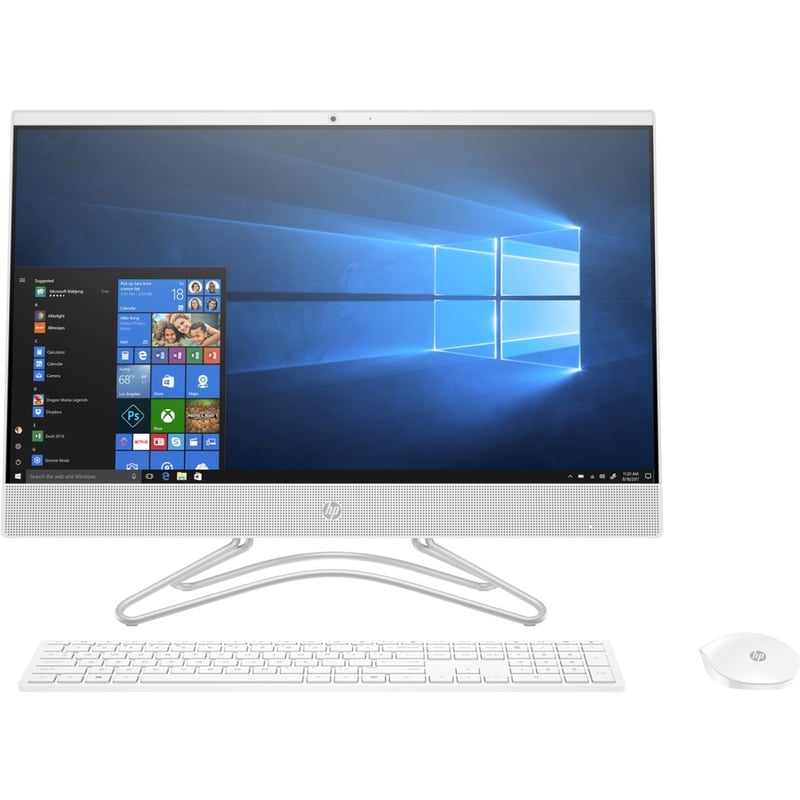 HP 24-f0000 24-f0060 All-in-One Computer - Intel Core i5 8th Gen i5-8250U - 12 GB - 1 TB HDD - 23.8" Touchscreen - Desktop - Thumbnail 2
