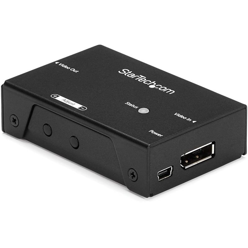 StarTech.com DisplayPort Signal Booster - DisplayPort Extender - DP Video Signal Amplifier - 4K 60Hz - Thumbnail 1