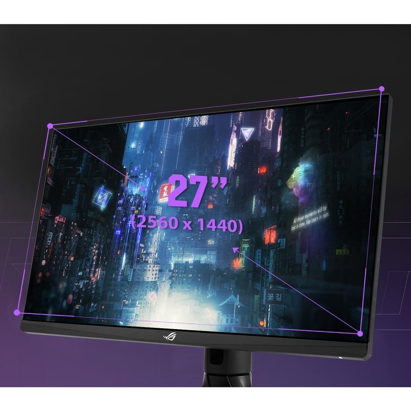 ASUS ROG Strix 27" 1440P HDR Gaming Monitor (XG27AQM) - QHD (2560 x 1440), Fast IPS, 270Hz, 0.5ms, Extreme Low Motion Blur Sync, G-SYNC Compatible, DisplayHDR 400, Eye Care, DisplayPort, HDMI, USB 3.0