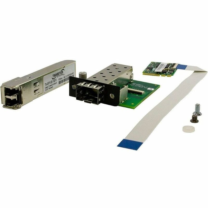 Transition Networks M.2 Fast Ethernet Fiber Network Interface Card for Dell OptiPlex 7060/5060/3060 - Thumbnail 2