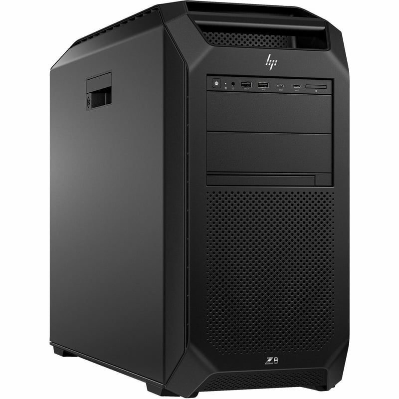 HP Z8 Fury G5 Workstation - 1 x Intel Xeon w7-3465X - 128 GB - Tower - Black - Thumbnail 1