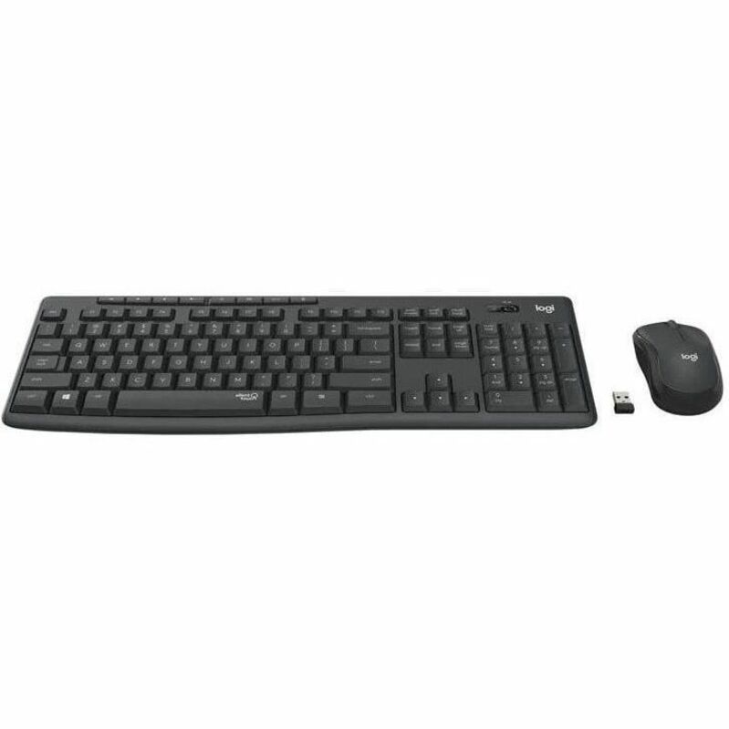 Lenovo Logitech MK295 Silent Wireless Keyboard and Mouse Combo - Graphite - Thumbnail 3