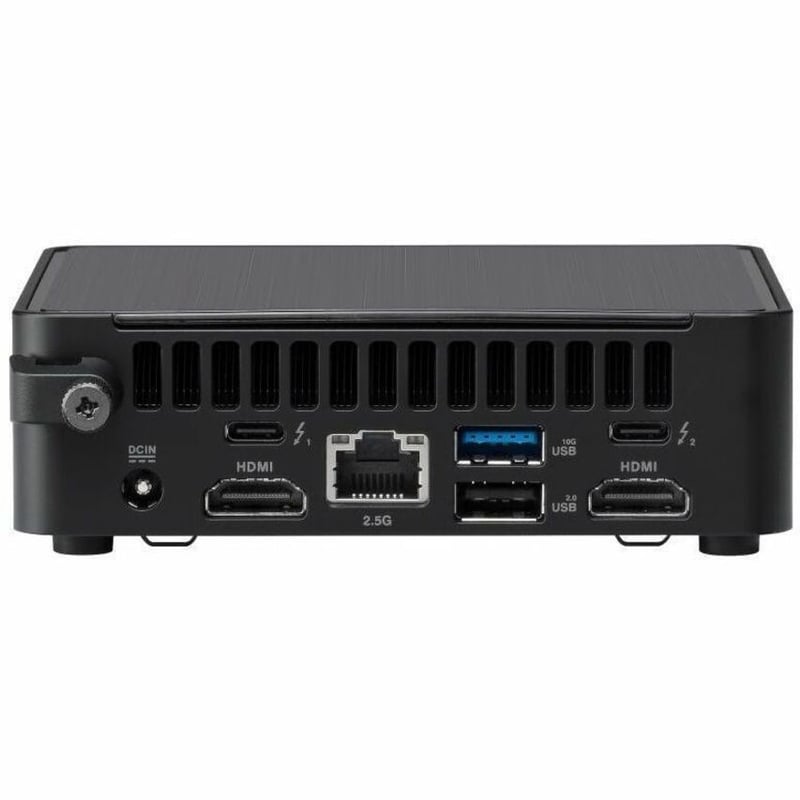 Asus NUC 14 Pro Barebone System - Mini PC - Socket BGA-1744 - Intel Core 3 100U 1.20 GHz Hexa-core (6 Core) - Thumbnail 2