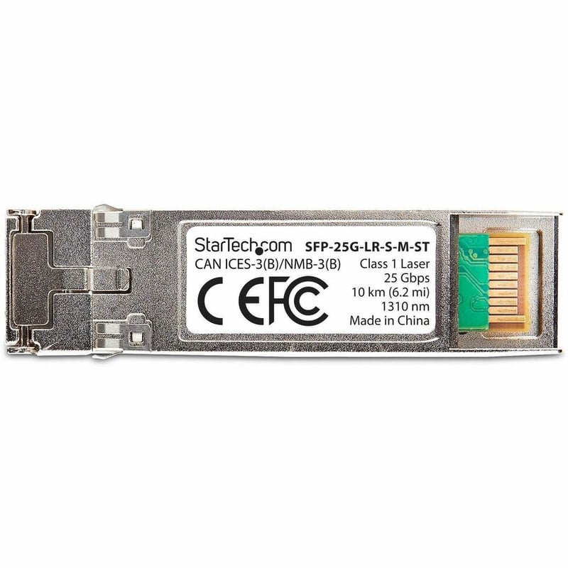 StarTech.com MSA-Compliant SFP-25G-LR-S SFP28 Module, 25Gb Single Mode Fiber (SMF), 25GBASE-LR LC Transceiver, 1310nm, 10km (6.2mi), DDM - Thumbnail 5